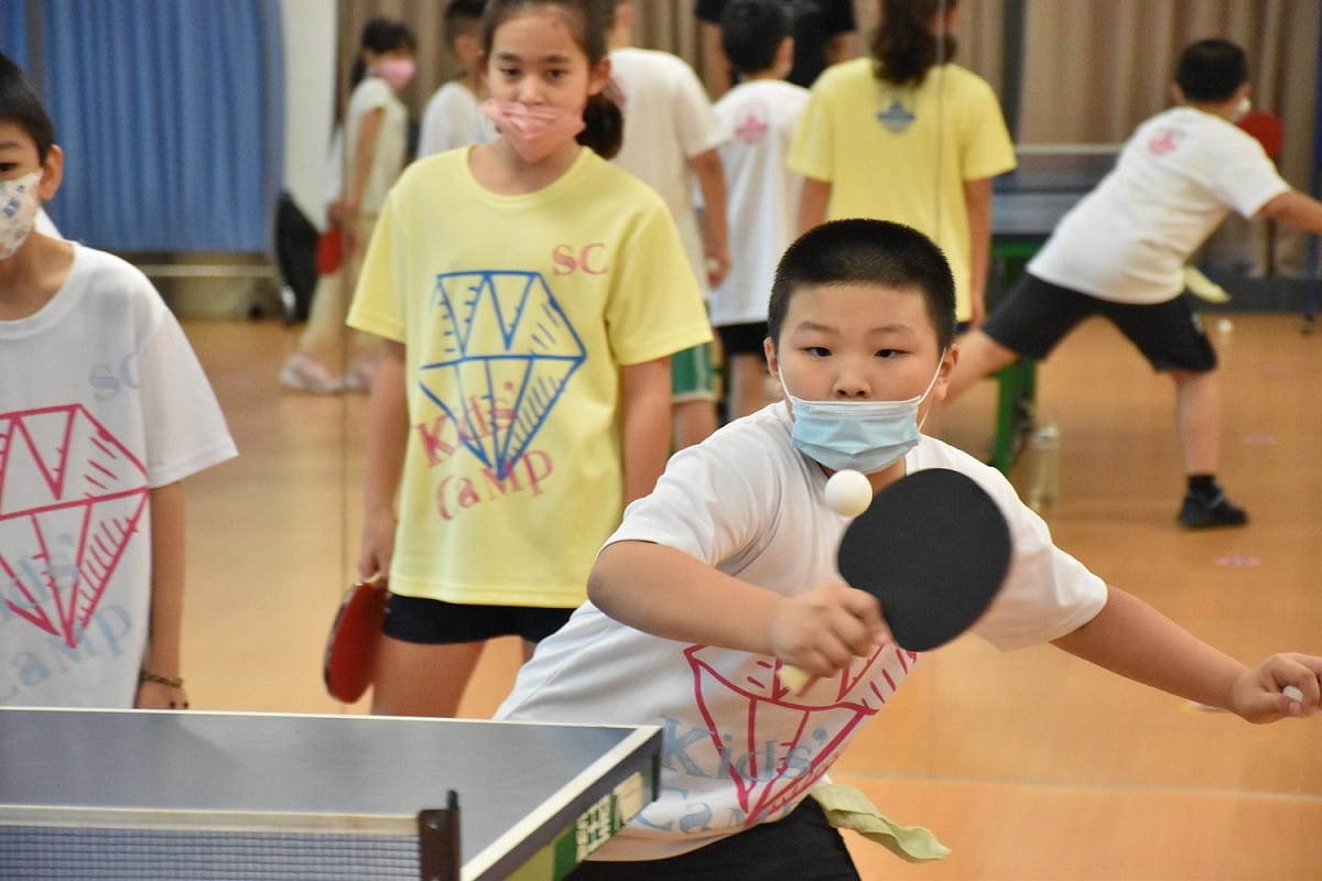 單項運動營培養專項能力。 圖：三重國民運動中心提供