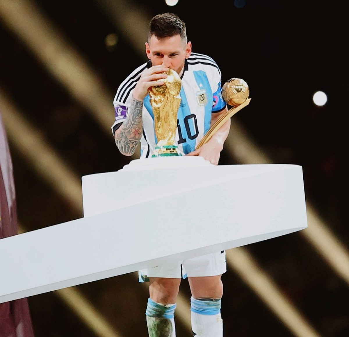 Messi 榮登 Instagram 最熱門主題標籤 Hashtag 圖：翻攝自 Leo Messi 粉絲專頁