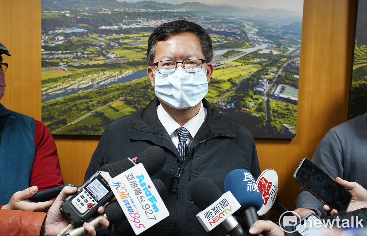 鄭文燦表示，無論未來有無其他職務，他都一樣會關心支持桃園。 圖：林昀真/攝（資料照）