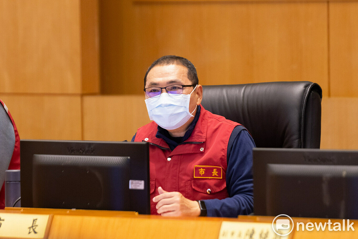 新北市長侯友宜強調新任小內閣以內升為主、外補為輔。 圖：林昀真/攝