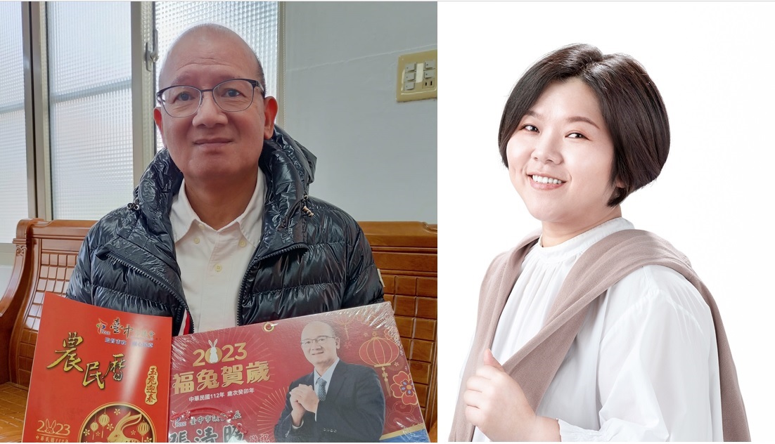現任台中市議長張清照（左）、副議長顏莉敏應可順利連任。 新頭殼合成