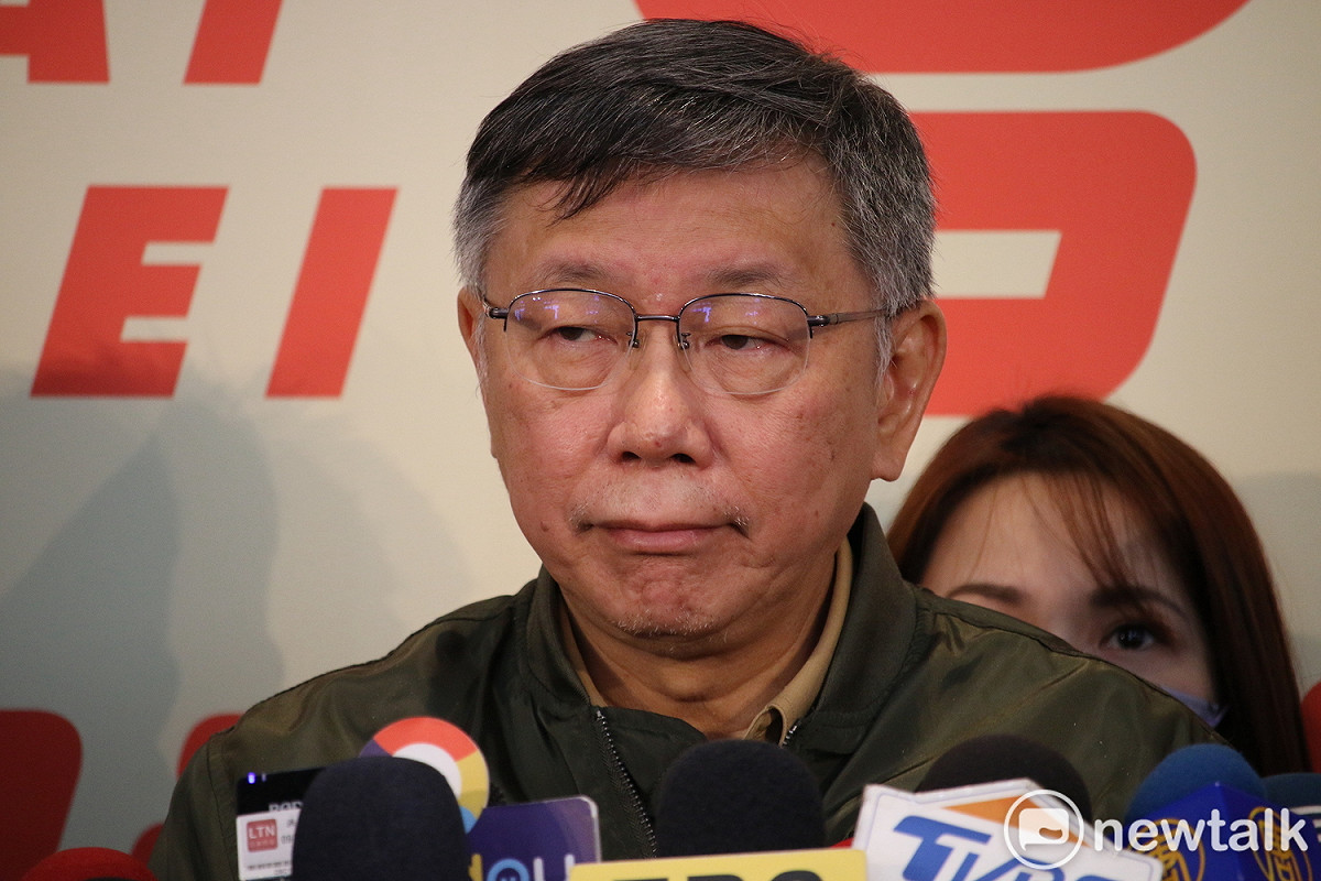 台北市長柯文哲。 圖：周煊惠 / 攝（資料照）