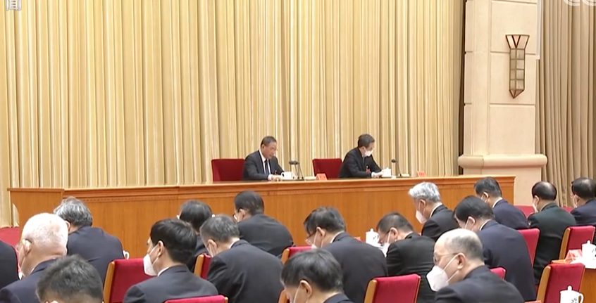 12月15、16日，中共在中南海舉行中央經濟工作會議，香港《明報》指出，會議有眾多高官疑似因確診缺席。 圖:翻攝自推特