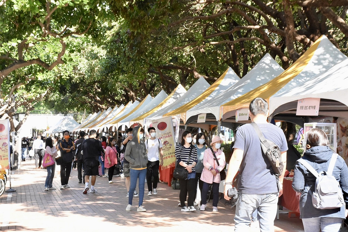 台中市第四屆市長就職典禮，一旁會有市集，市府歡迎市民一起來玩。  台中市政府/提供