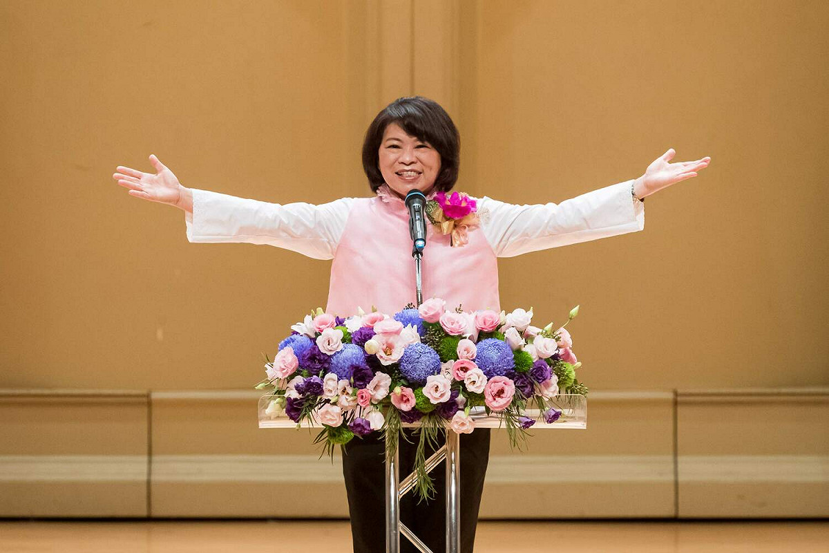 當選連任的嘉義市長黃敏惠表示，將打造嘉義市成為「台灣新都心」。 圖：嘉義市政府/提供