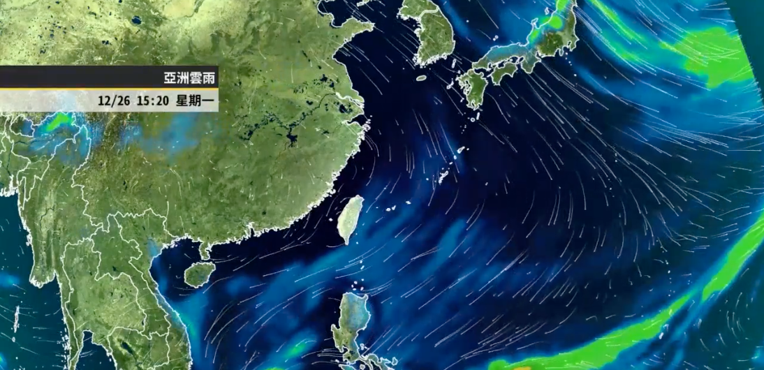今(26)日寒流逐漸減弱，白天氣溫逐漸回升，各地早晚氣溫仍偏低，中南部日夜溫差較大。 圖：翻攝自天氣風險公司臉書