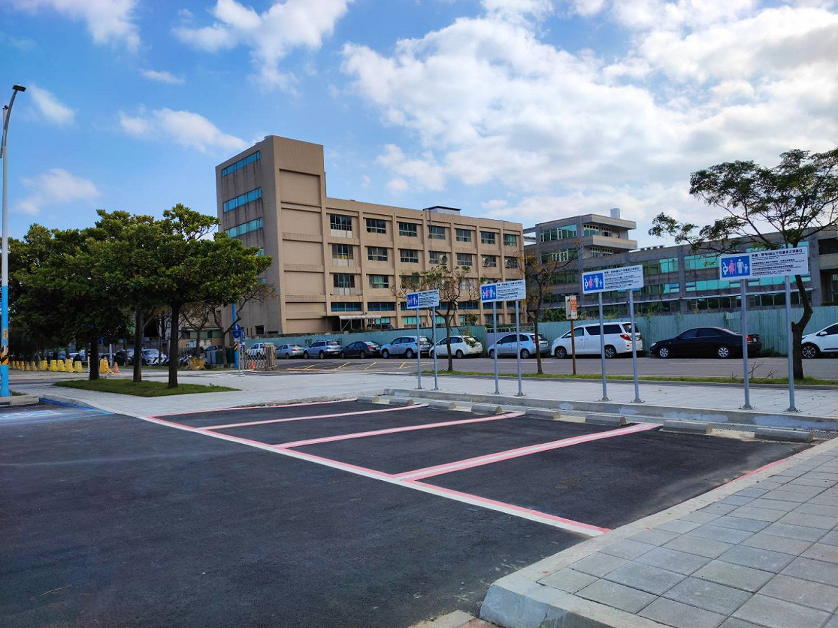 文化公園停車場-擴建完成開放使用。 圖：新北市高灘處提供