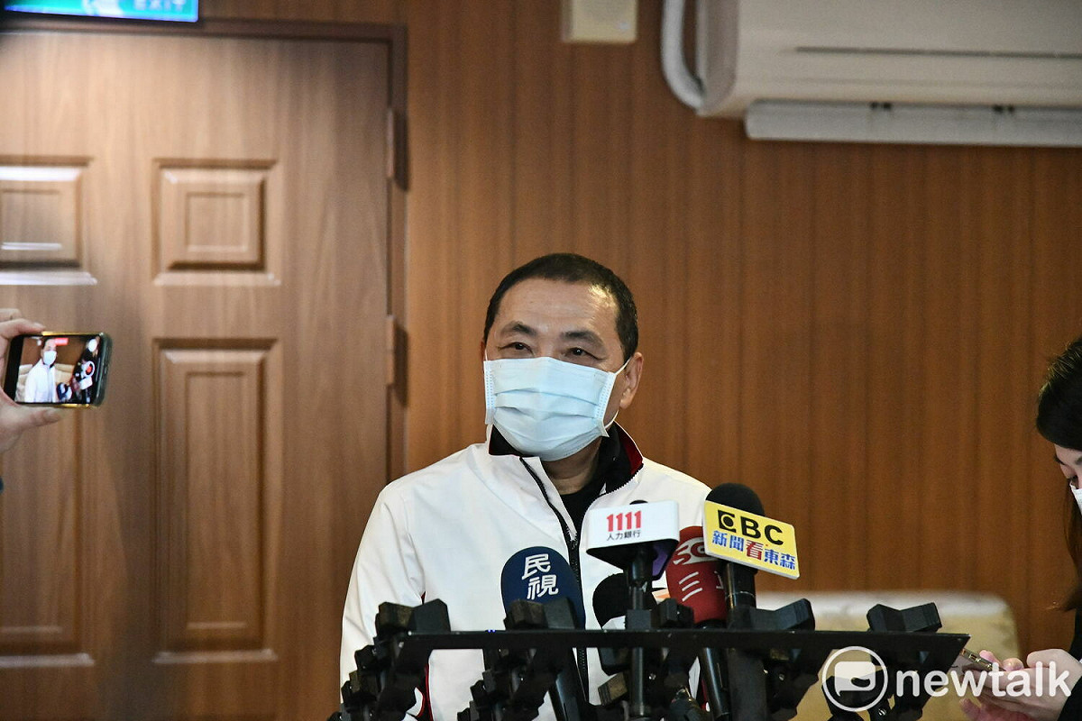 新北市長侯友宜。 圖：林昀真/攝