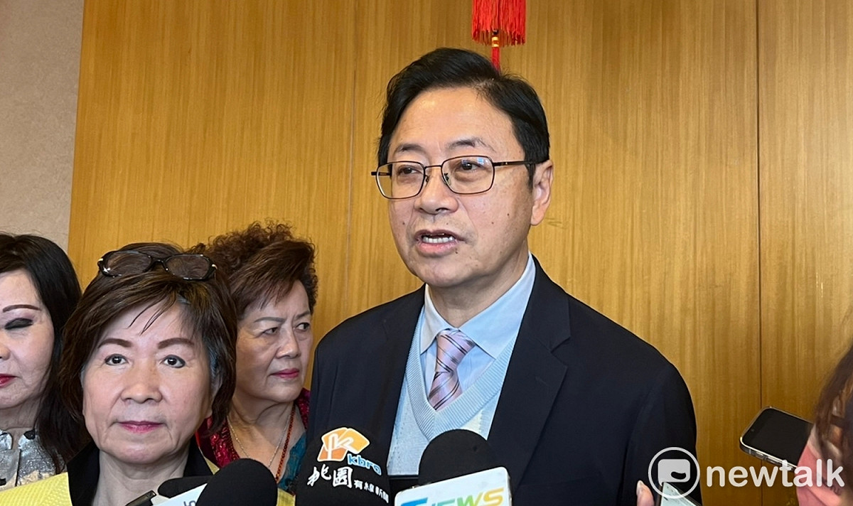 張善政表示，市政女性從業同仁比例不低，將來人事升遷會非常重視女性比例。 圖：林昀真/攝