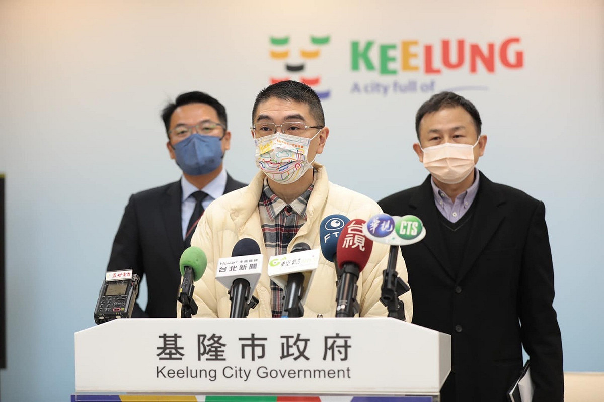基隆市長謝國樑上任立刻喊出基隆升格直轄市。 圖:謝國樑臉書