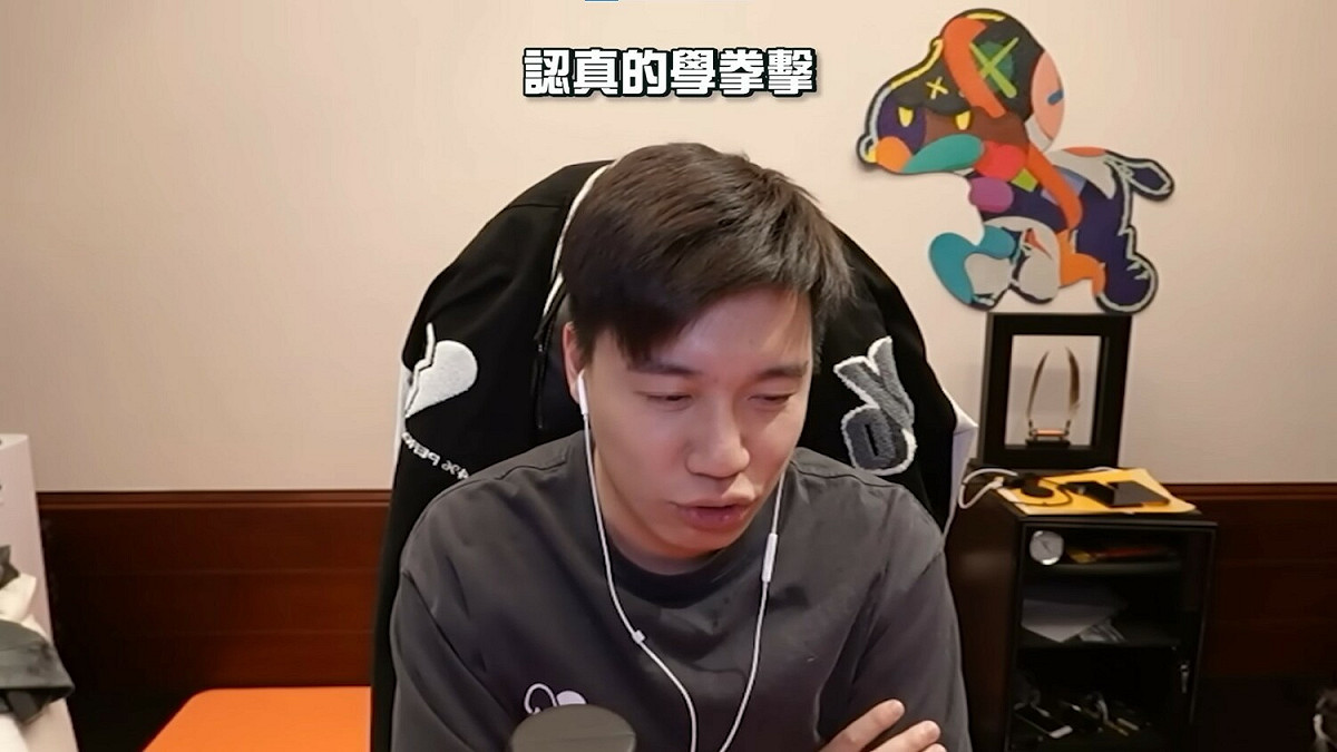 Toyz說，半年後與鐘培生會有一場拳擊賽，他會努力訓練自己，既然他都敢說出來了，肯定會做好做滿。 圖：翻攝自YouTube/Toyz