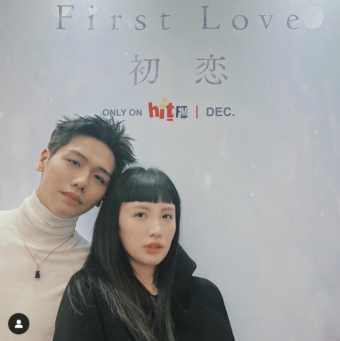 歌手魏如萱和蔡旻佑也加入模仿行列。 圖：翻攝自魏如萱IG