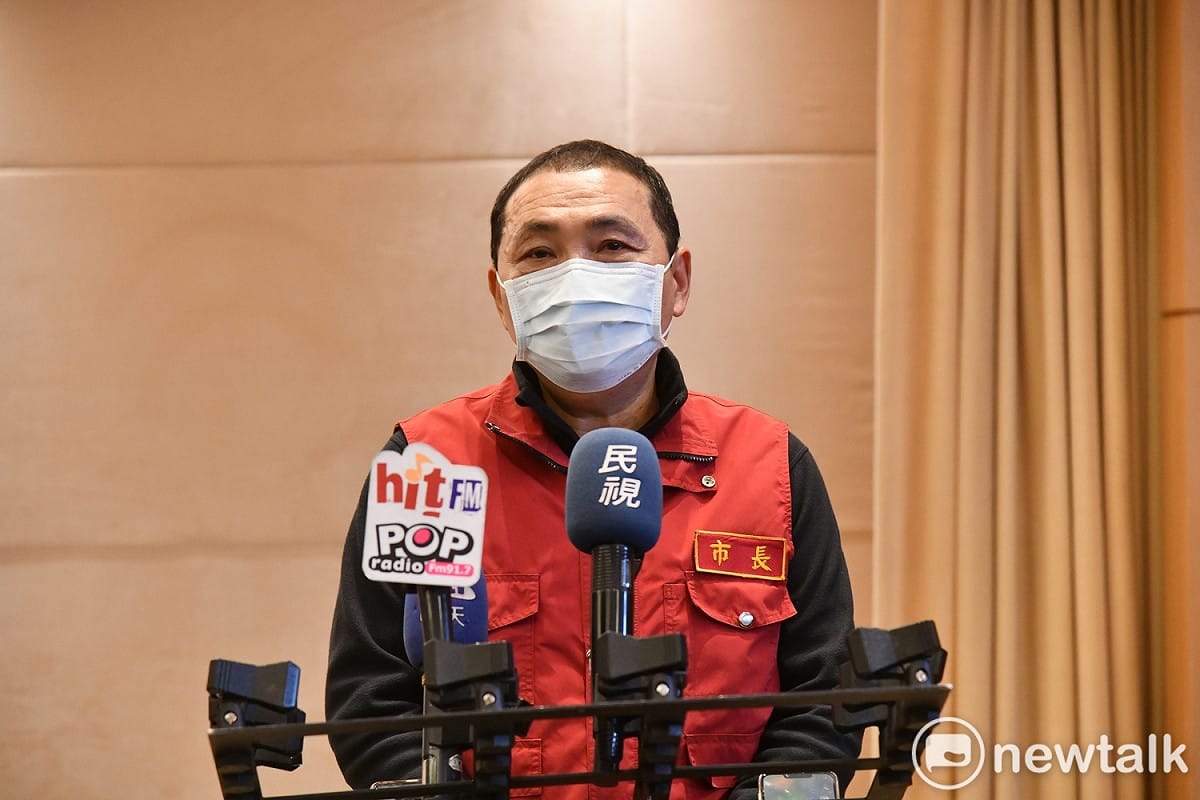 侯友宜表示，新北市的疫情是重中之重，一定會跟中央全力以赴、攜手面對。 圖：林昀真／攝（資料照片）