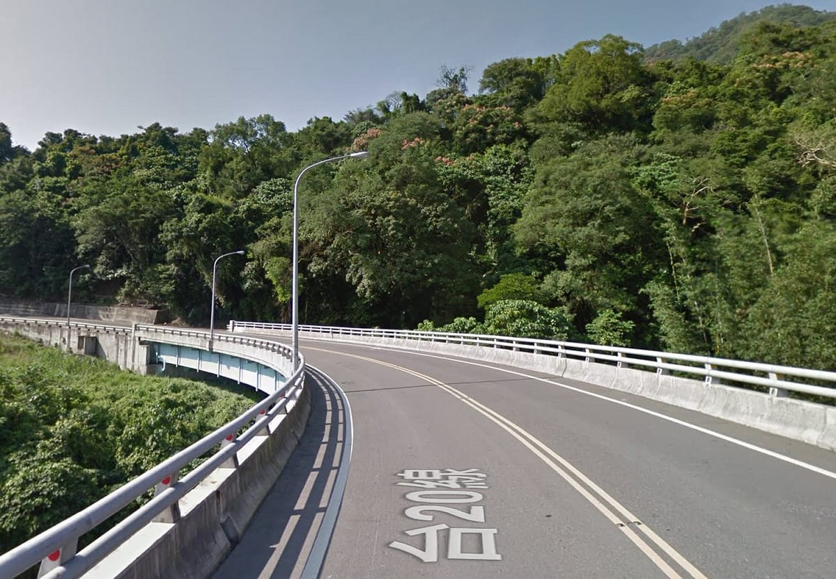 由於明(24)日可能大雨或豪雨，部分路段將進行預警性封閉措施。 圖：翻攝自Google maps