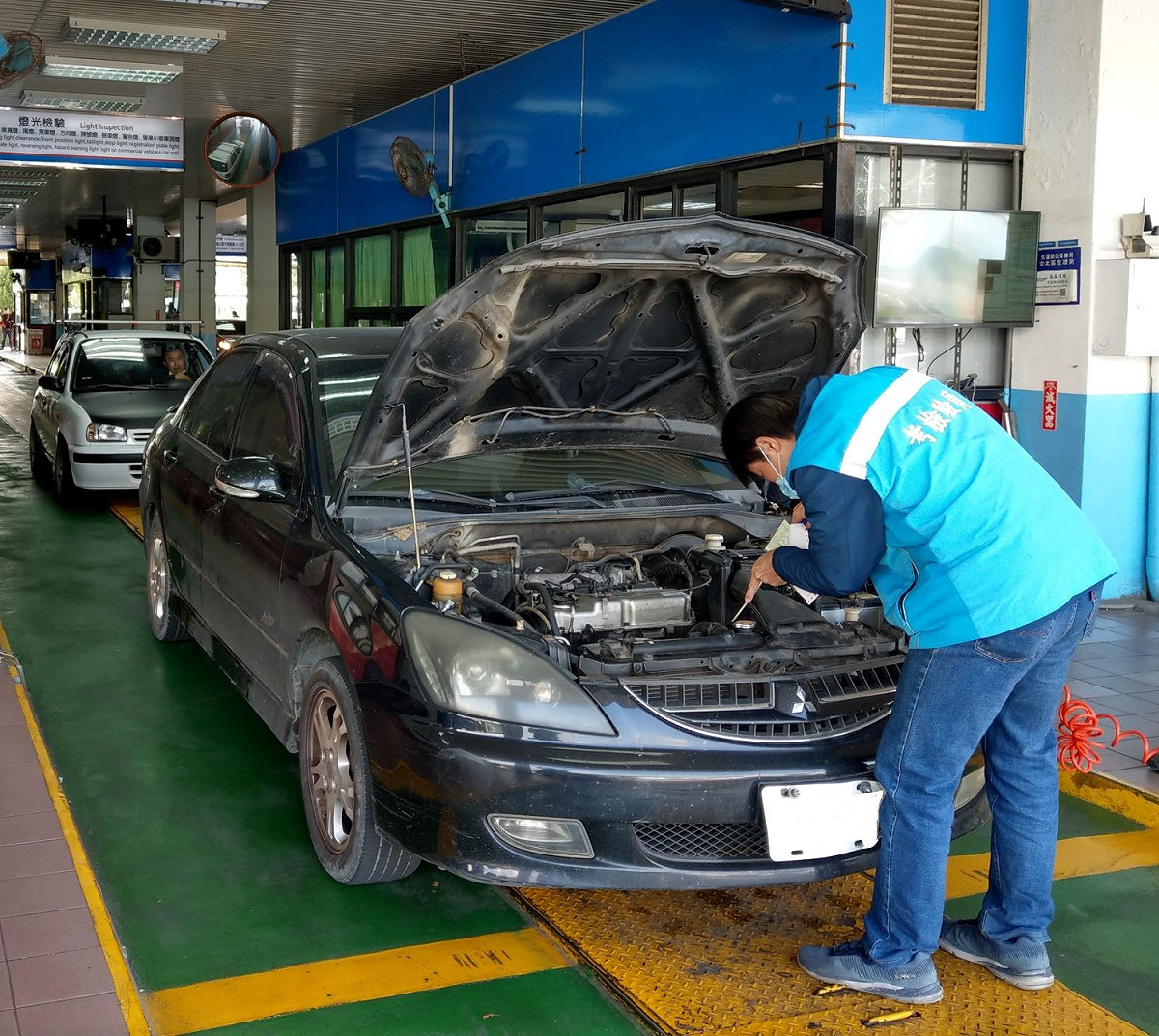 適逢元旦連續假日，台北區監理所轄管55家代檢廠（包含新北市、宜蘭縣及花蓮縣），停止車輛檢驗服務。 圖：台北區監理所提供