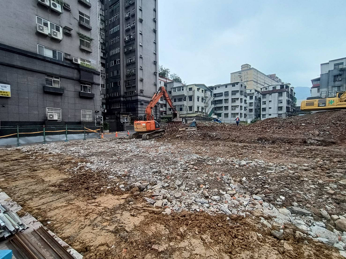 拆除完成。 圖：新北市都更處提供