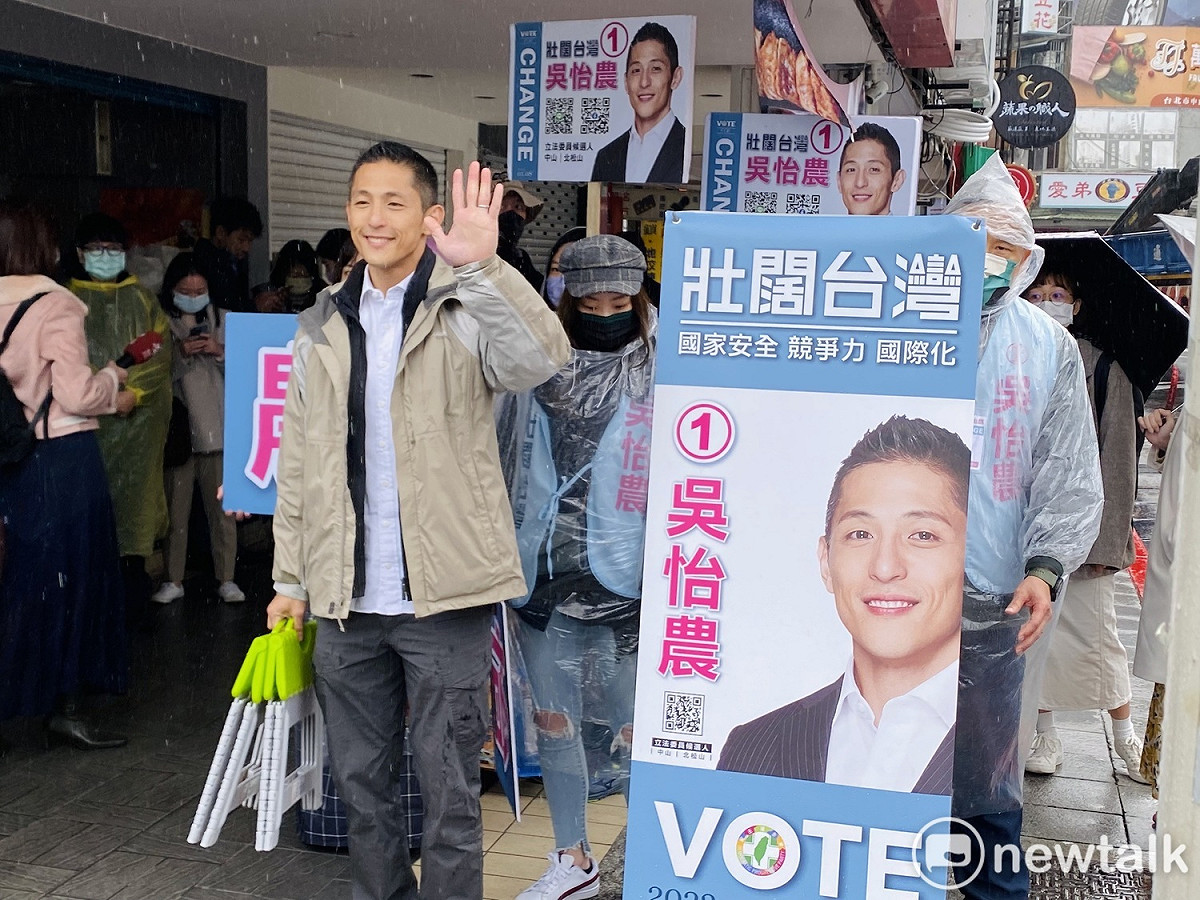 民進黨立委補選候選人吳怡農。 圖：周煊惠 / 攝