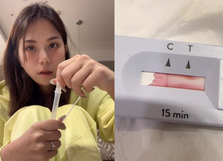 網紅蕾菈近日二度確診，3天就轉為陰性。 圖：翻攝自蕾菈IG