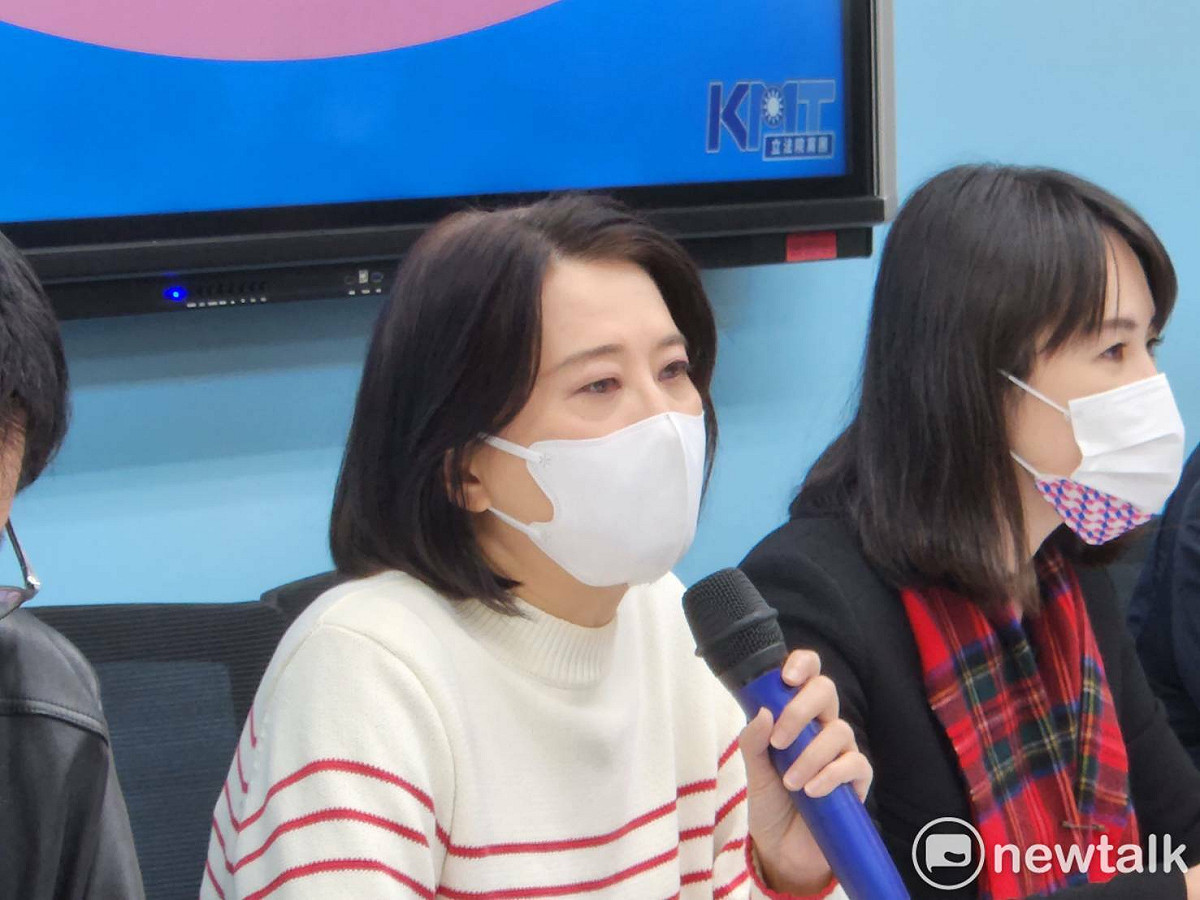 國民黨台北市第三選區立委候選人王鴻薇。 圖：黃建豪/攝