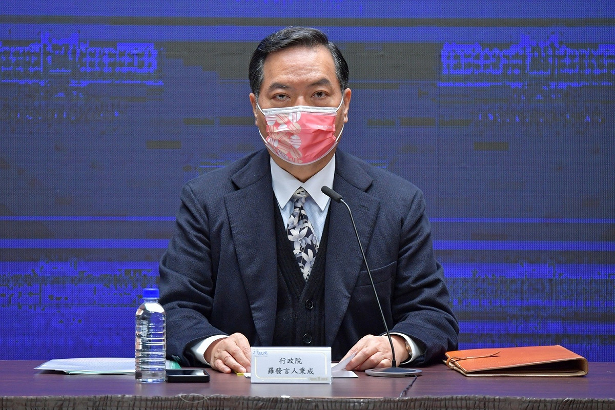 行政院發言人羅秉成。 圖：行政院提供