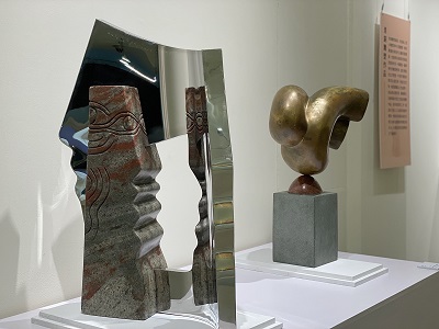 郭清治作品「婆娑之門二」。」 圖：取自國父紀念館網站