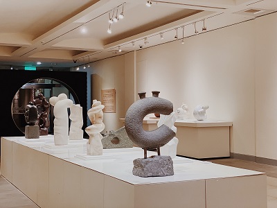 北室「一甲子的雕塑志業」展覽現場。 圖：取自國父紀念館網站