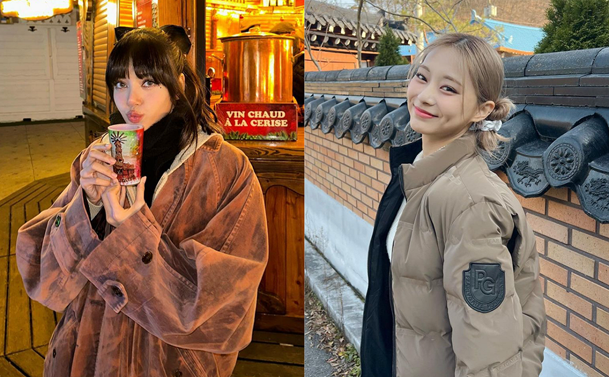 2022百大美女出爐，子瑜、Lisa均擠進排行榜前十。 圖：翻攝自Lisa、子瑜IG