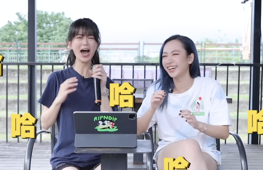 白癡公主也在影片中大唱改編歌曲，回嗆酸民聲音。 圖：翻攝自白癡公主YT頻道