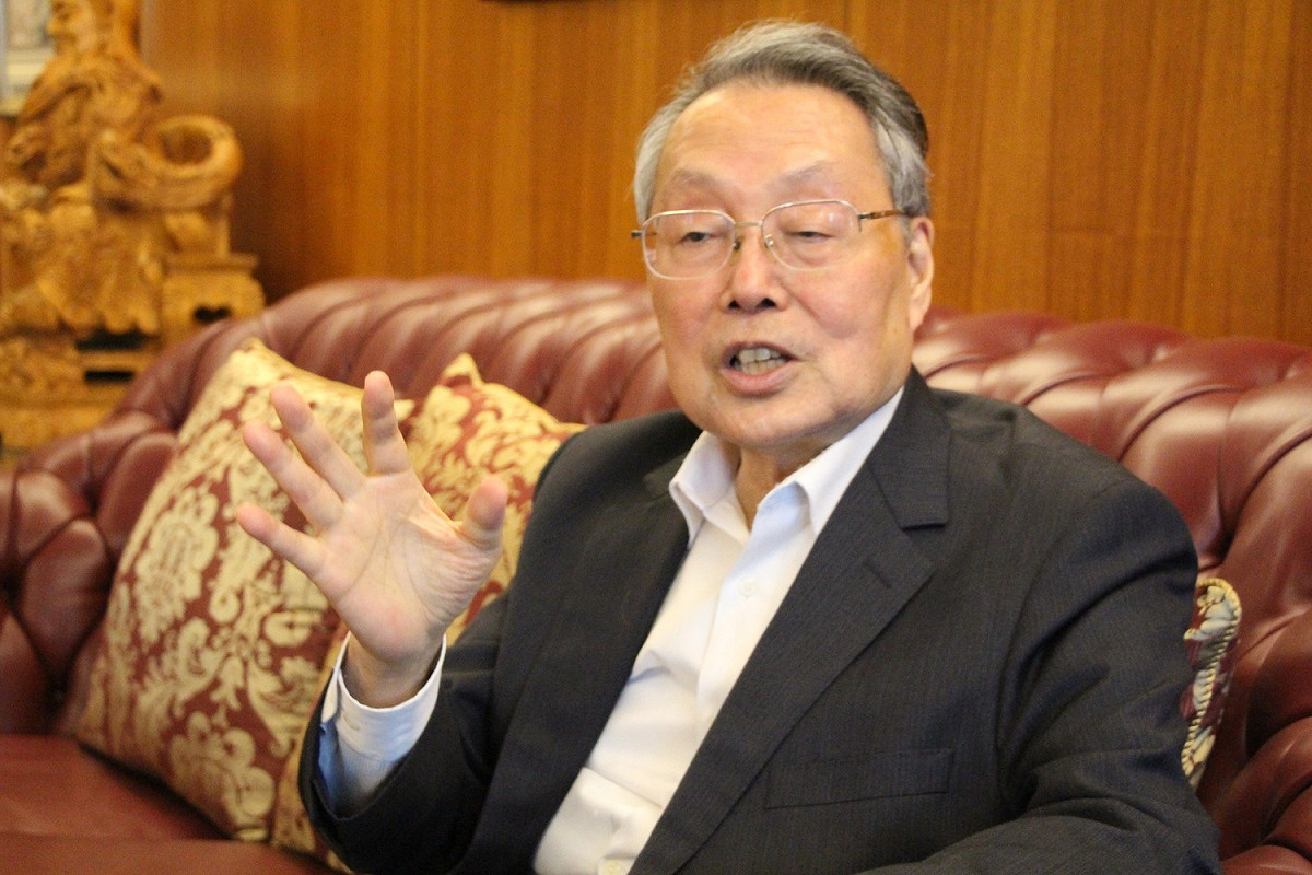宏碁集團創辦人施振榮表示，台商海外設廠「絕非去台化」，而是國力的延伸。 圖：取自施振榮臉書