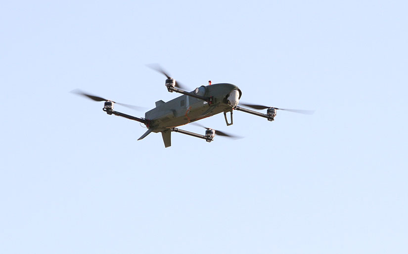 南韓將在下月啟用以色列航空工業公司（IAI）「四旋翼自毀式無人機」（Rotem-L）。 圖：翻攝自IAI官網