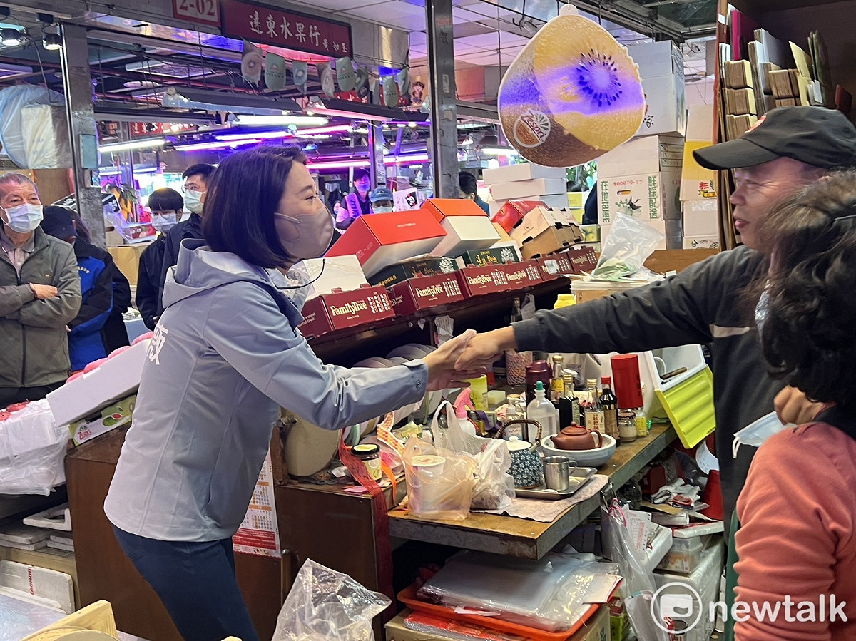 國民黨立委候選人王鴻薇。 圖：周煊惠 / 攝