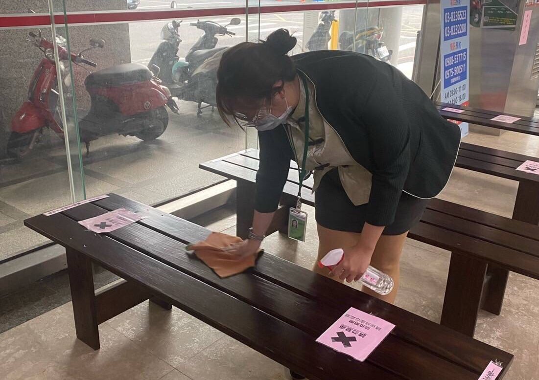 台北區監理所要求客運業者在元旦連假務必落實防疫。 圖：台北區監理所/提供