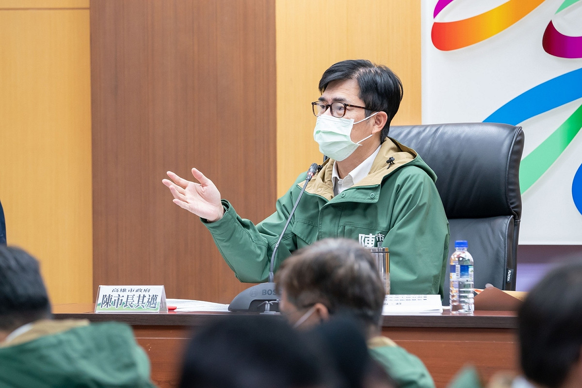 陳其邁希望農曆年前發放現金還稅於民。 圖:高雄市政府/提供