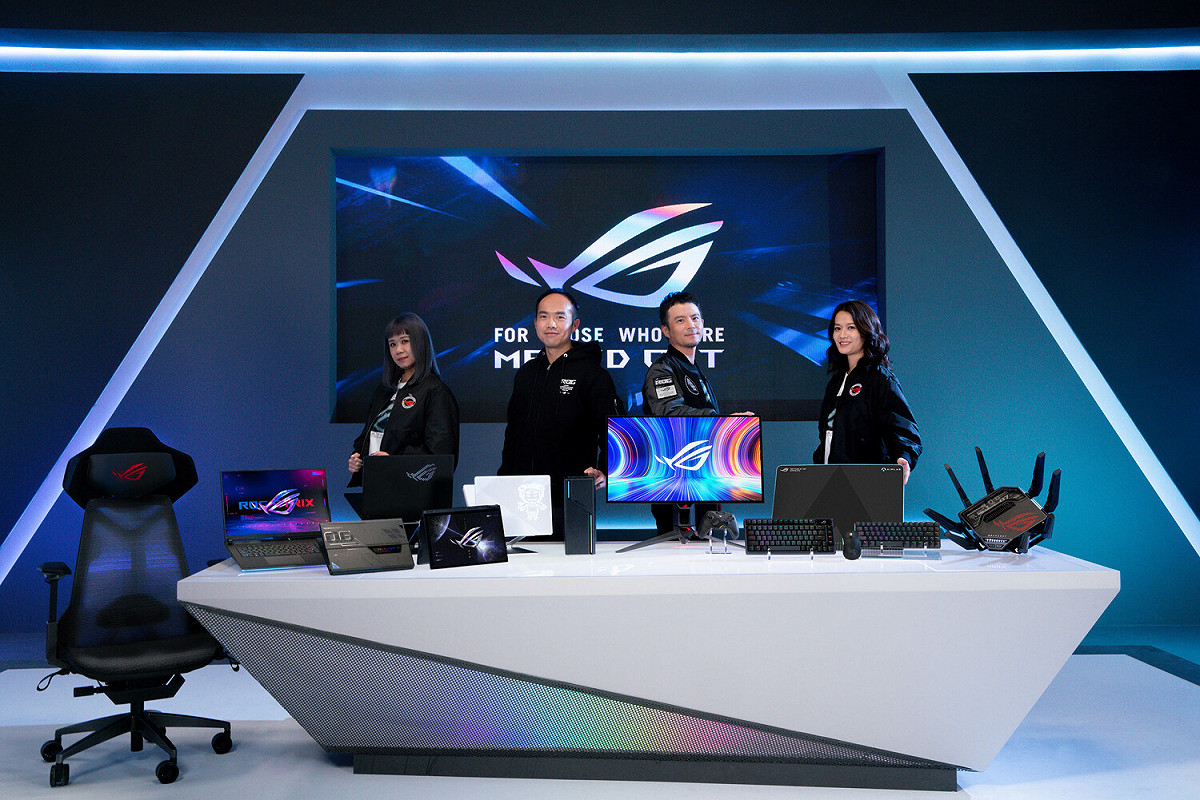 ROG玩家共和國舉行CES 2023 ROG《For Those Who Dare Maxed Out》線上發表會。 圖：ROG/提供