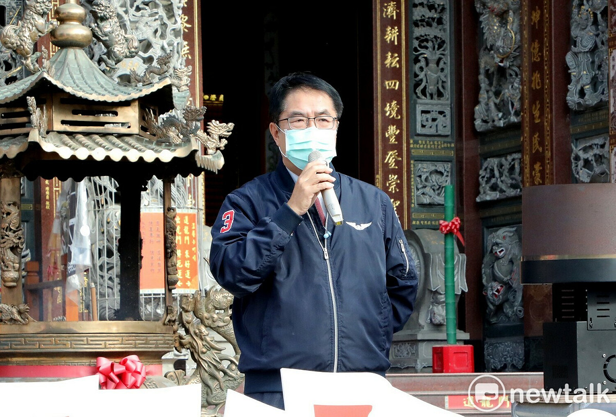 針對檢方偵辦台南市正副議長賄選案，台南市長黃偉哲表示，尊重檢調司法機關調查，希望儘速釐清真相，讓市民及關心的人了解真相。 圖：黃博郎／攝