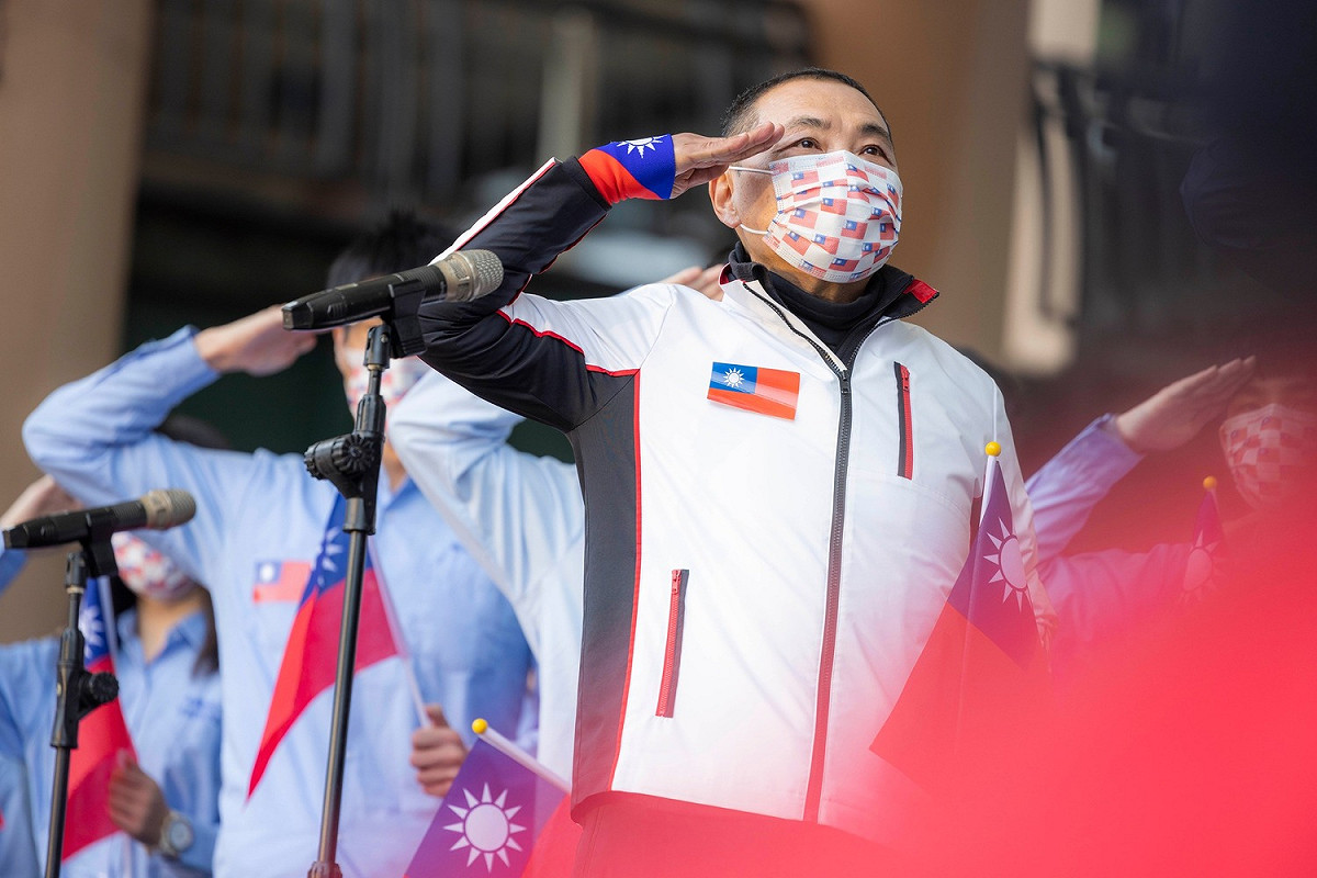 侯友宜表示，台灣無論對亞洲或全球來說都居重要戰略地位，一定要全力以赴讓台海及東亞局勢穩定。 圖：翻攝侯友宜臉書