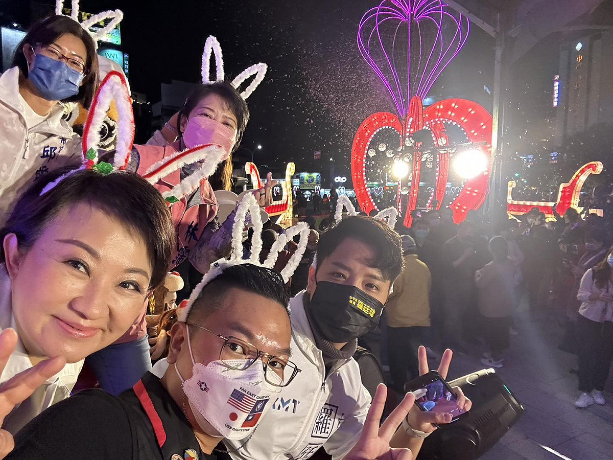 羅廷瑋認為，在台中市盧秀燕早就大於國民黨。 羅廷瑋/提供