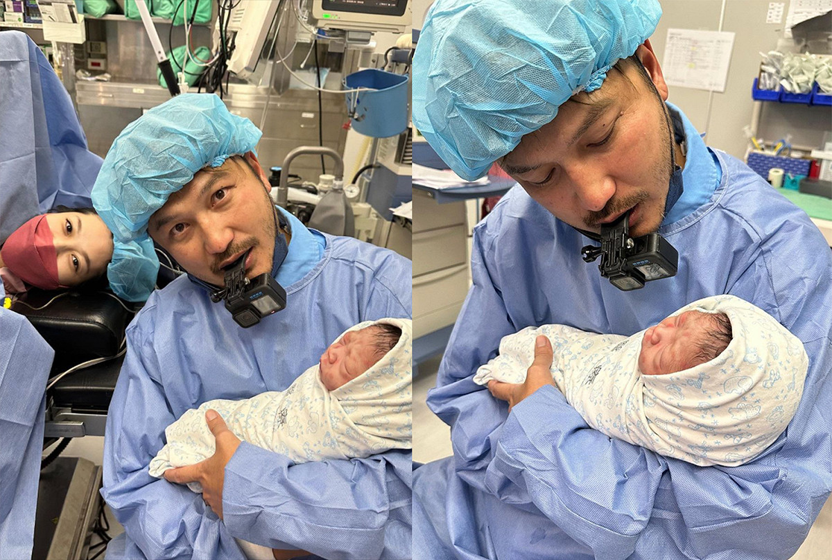 藝人KID(林柏昇)正式升格爸爸。 圖：翻攝自KID IG