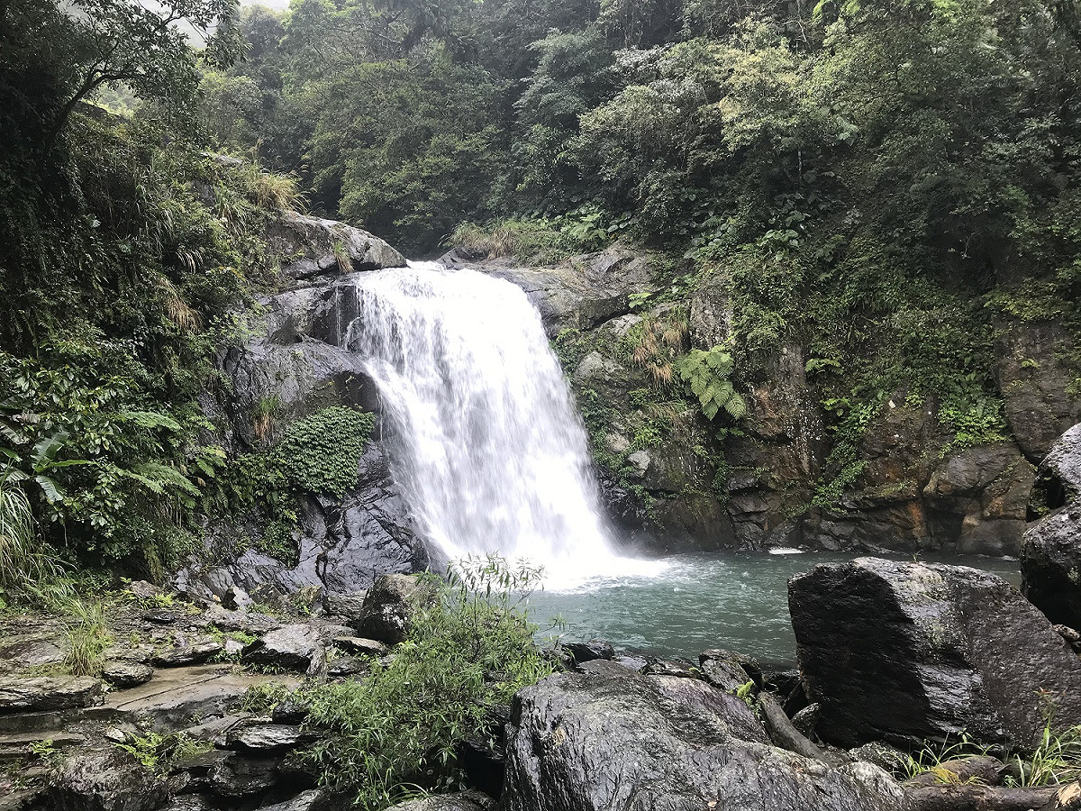 內洞國家森林遊樂區瀑布。 圖：林務局／提供