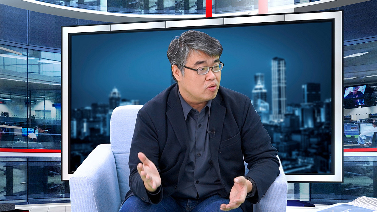 數位發展部次長李懷仁。 圖：「自由追新聞」頻道提供