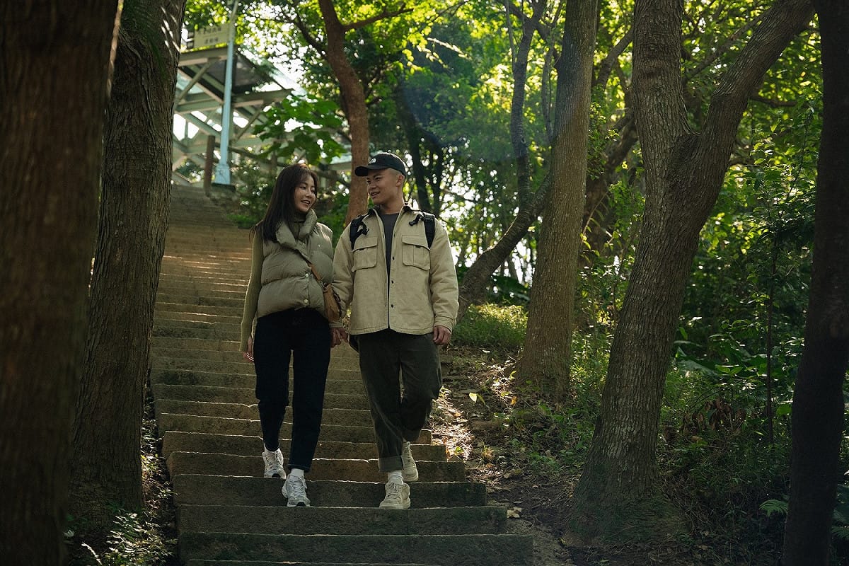 想爬山的民眾不用到郊區，可以在城市中登山健行。 圖：新北市景觀處提供