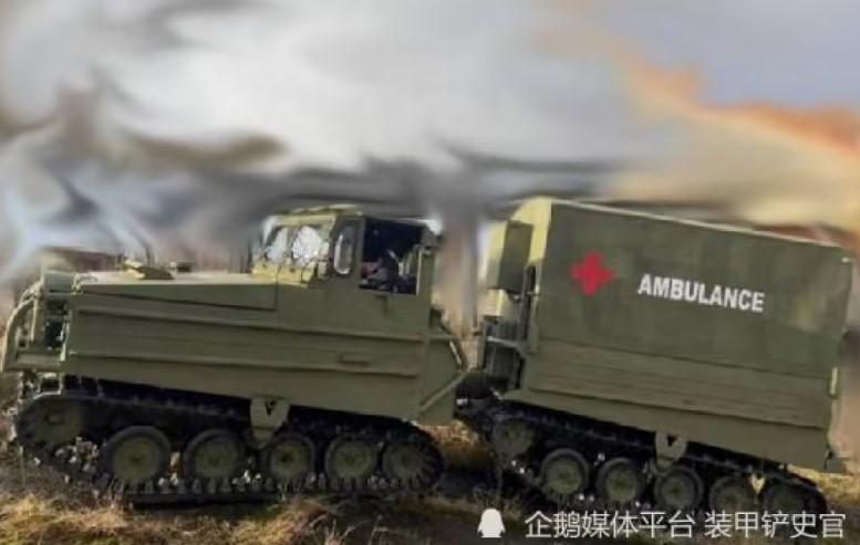 瑞典向烏克蘭移交了一批1960-1970s年間生產的Bv 202裝甲運輸車，其中一部分為救護車型 圖:翻攝自騰訊企鵝號/裝甲鏟史官