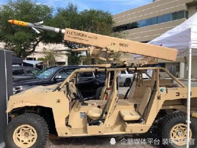 德國方面向烏克蘭新交付了一款輕型「皮卡火箭炮」，該炮能夠發射70毫米口徑「九頭蛇-70」制導火箭彈 圖:翻攝自騰訊企鵝號/裝甲鏟史官