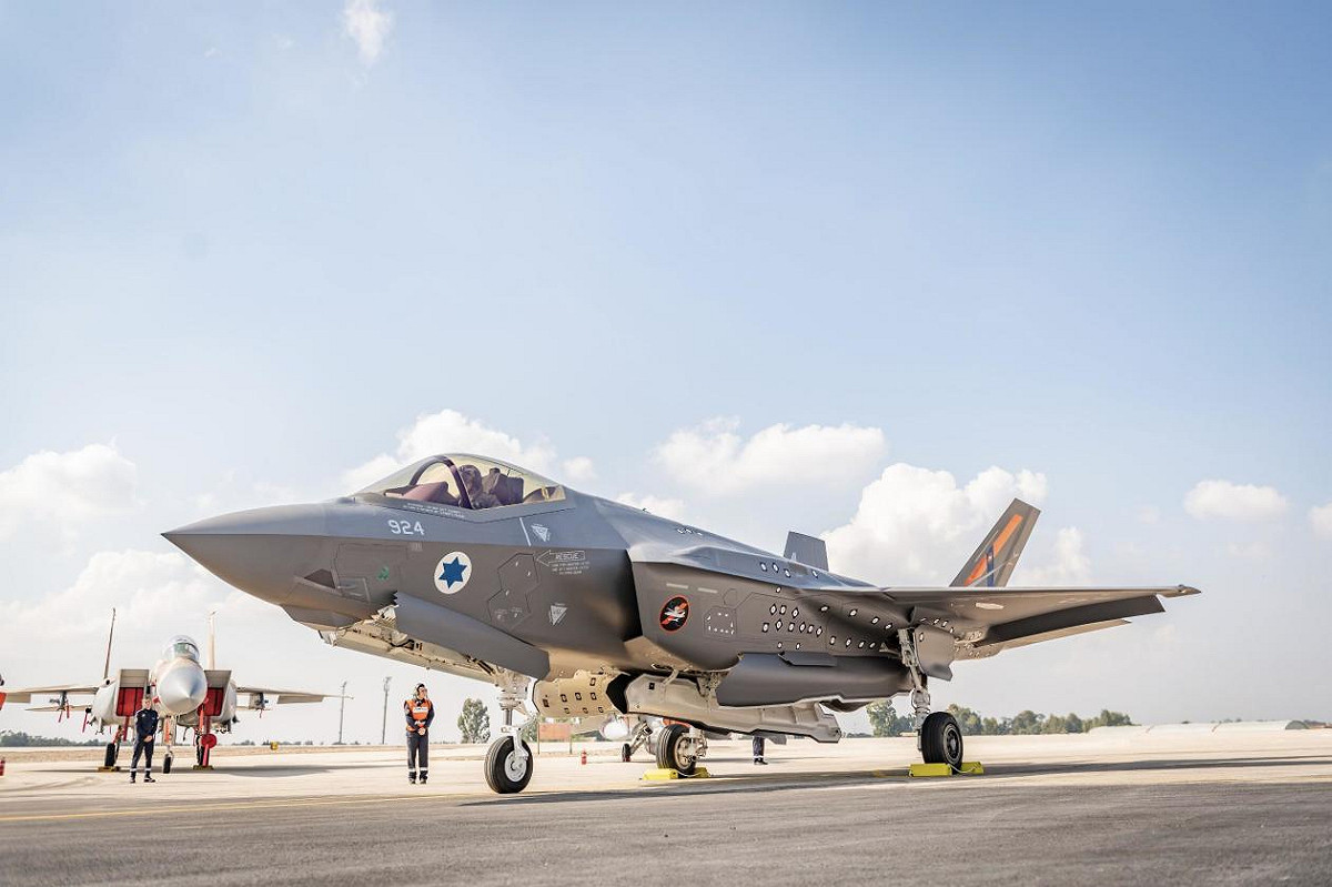 以色列空軍專屬型號「F-35I」戰機。 圖：翻攝陸網/環球網