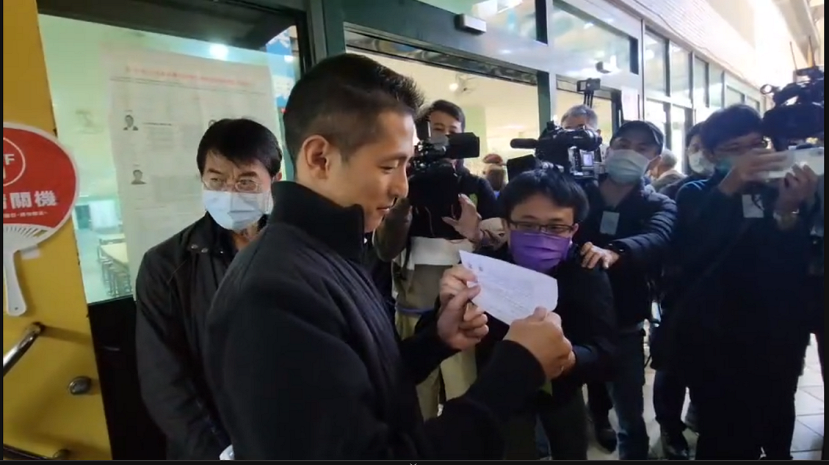 民進黨台北市立委補選候選人吳怡農。 圖：吳怡農競選辦公室 / 提供