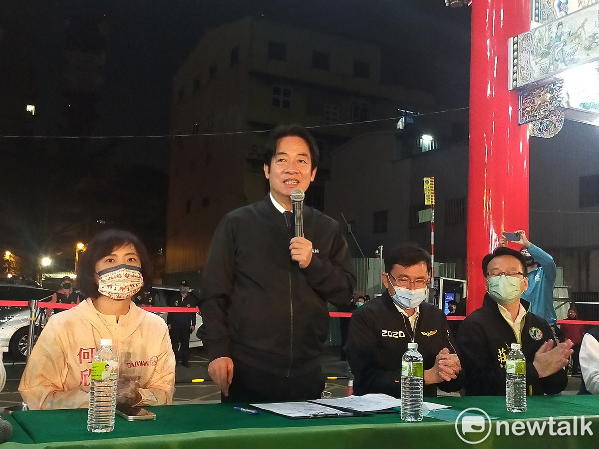 賴清德說，民進黨不能跟國民黨一樣變黑。 唐復年/攝