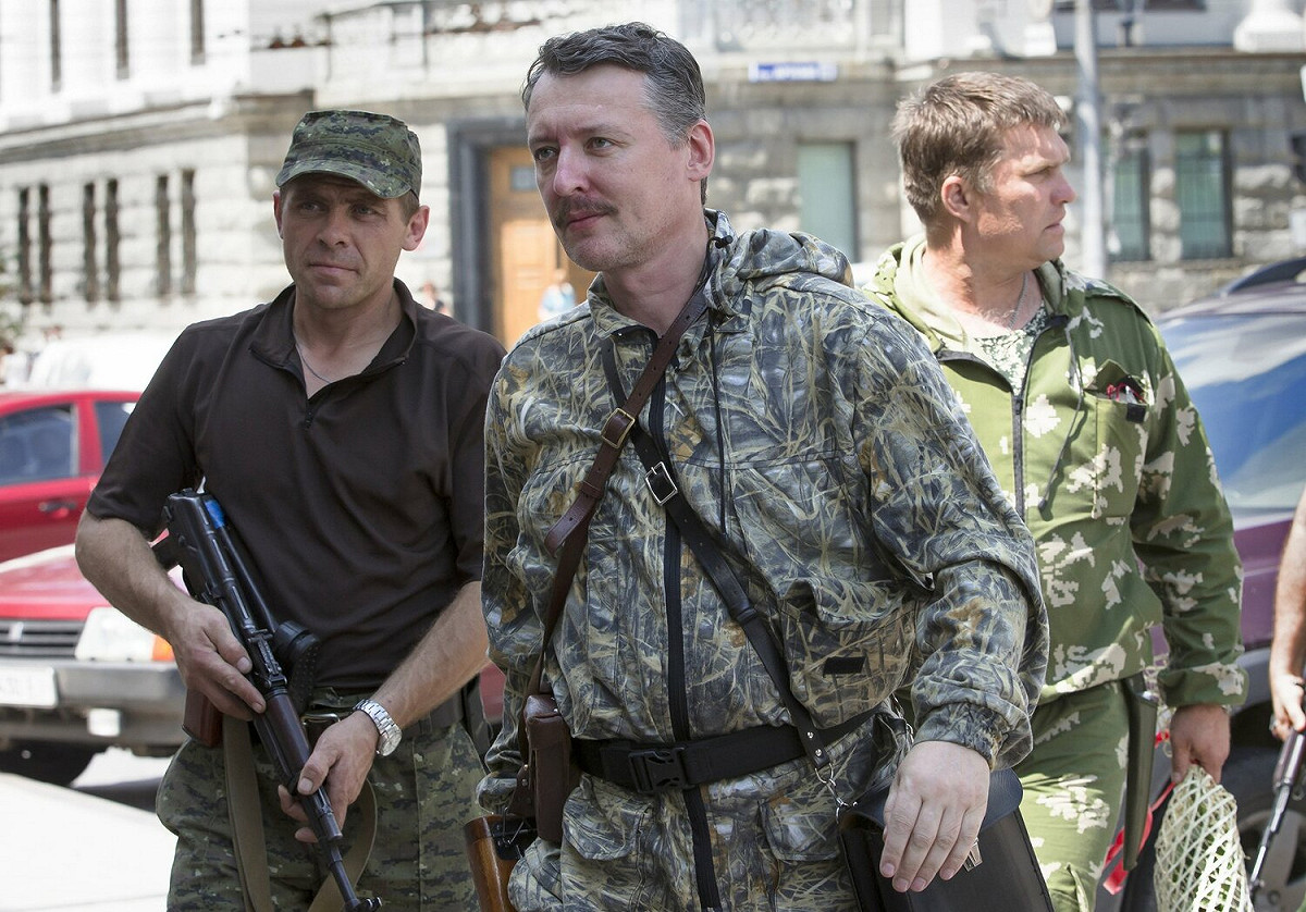 俄羅斯極端民族主義者、烏克蘭親俄分裂勢力指揮官吉爾金（Igor Girkin）。 圖 : 翻攝自@JavierBerzosa推特