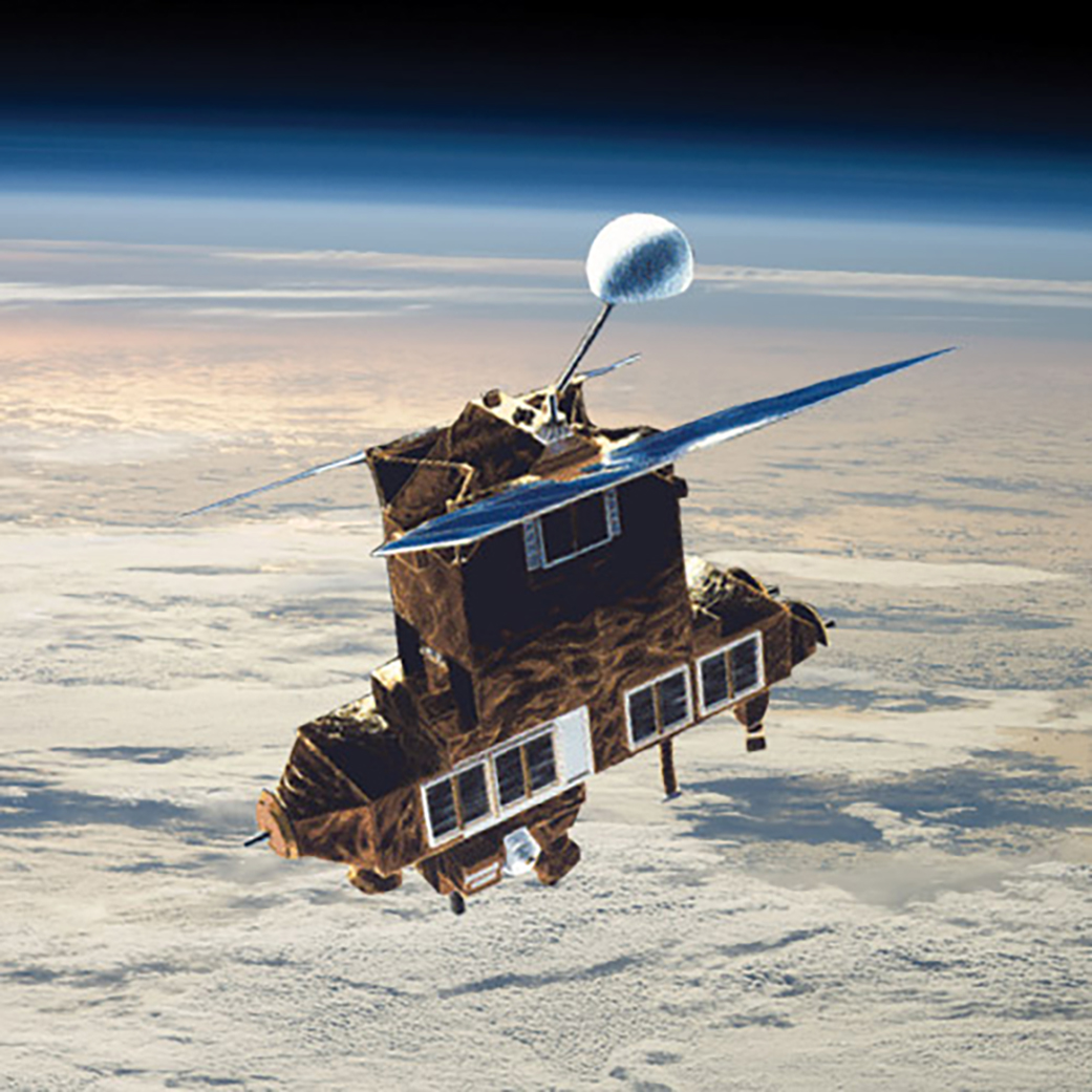 美國太空總署(NASA)的退役地球觀測衛星「ERBS」 圖:翻攝自NASA官網