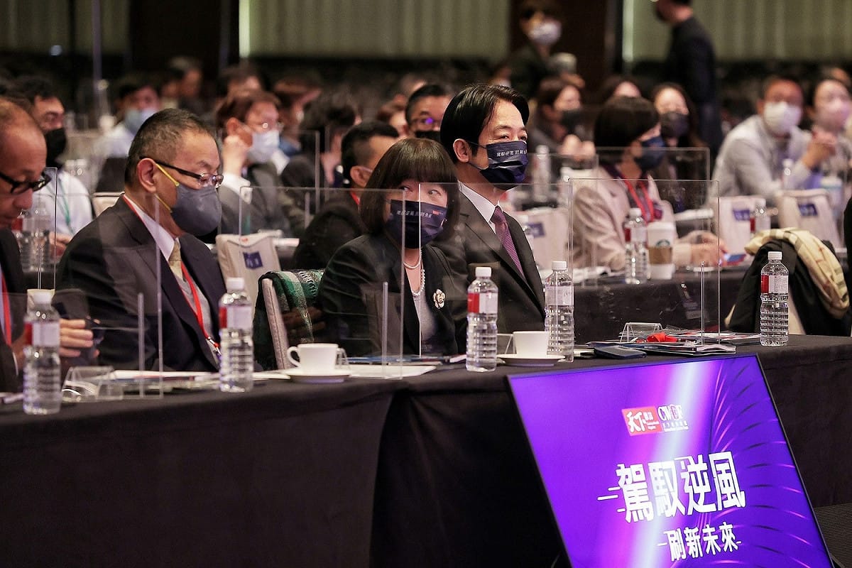 副總統賴清德出席「2023天下經濟論壇」。 圖：翻攝自賴清德臉書