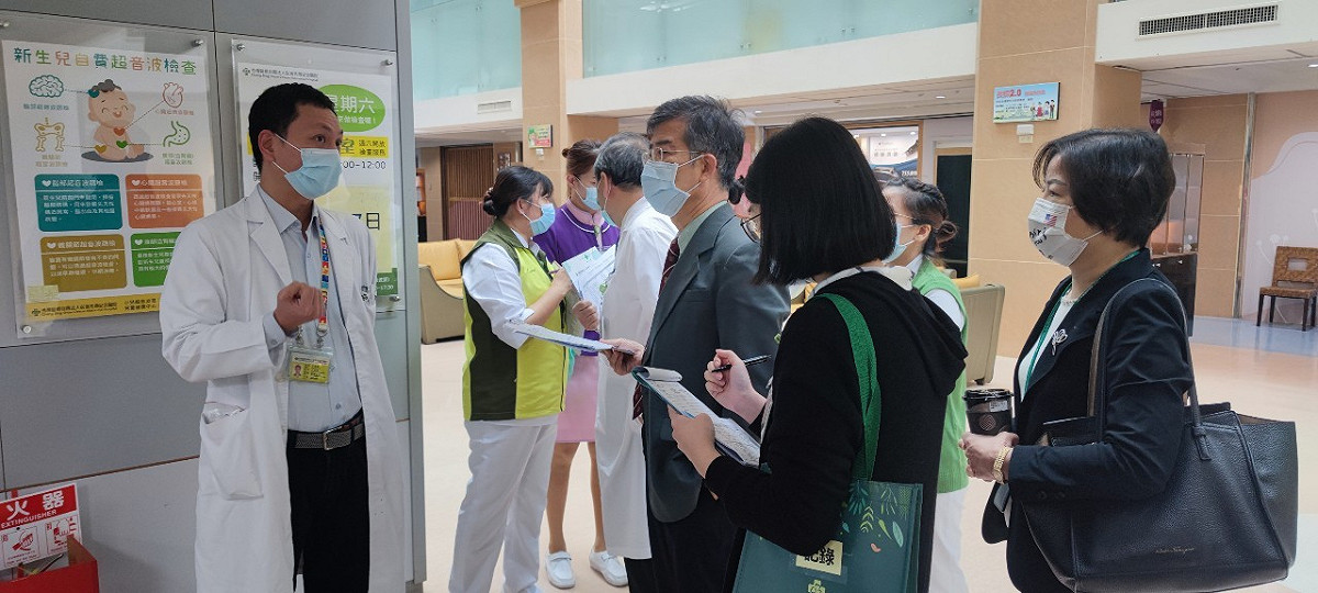 秀傳醫療體系在2021年3月2日啟動的「德國萊因TÜV SQS-Healthcare醫療服務品質管理系統驗證」 圖：秀傳醫院提供